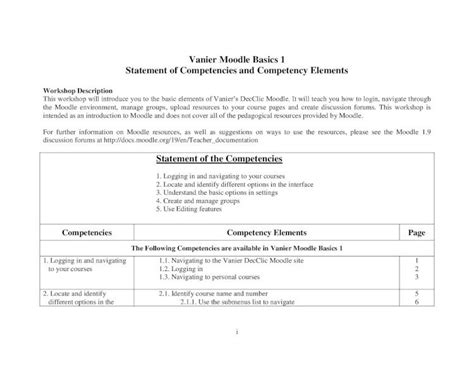 vanier moodle login
